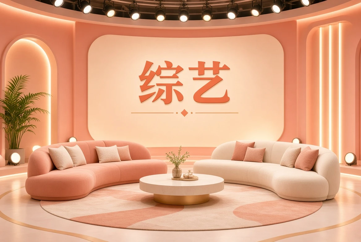 节目舞台与互动形式主题图